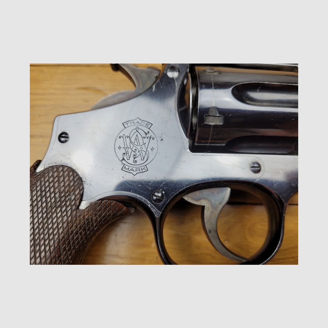Beau Smith &Wesson Hand Ejector 1905 – Military & Police rare »TARGET » – Cal.38SP – Vers 1910 – Top état !, image 1 sur 20