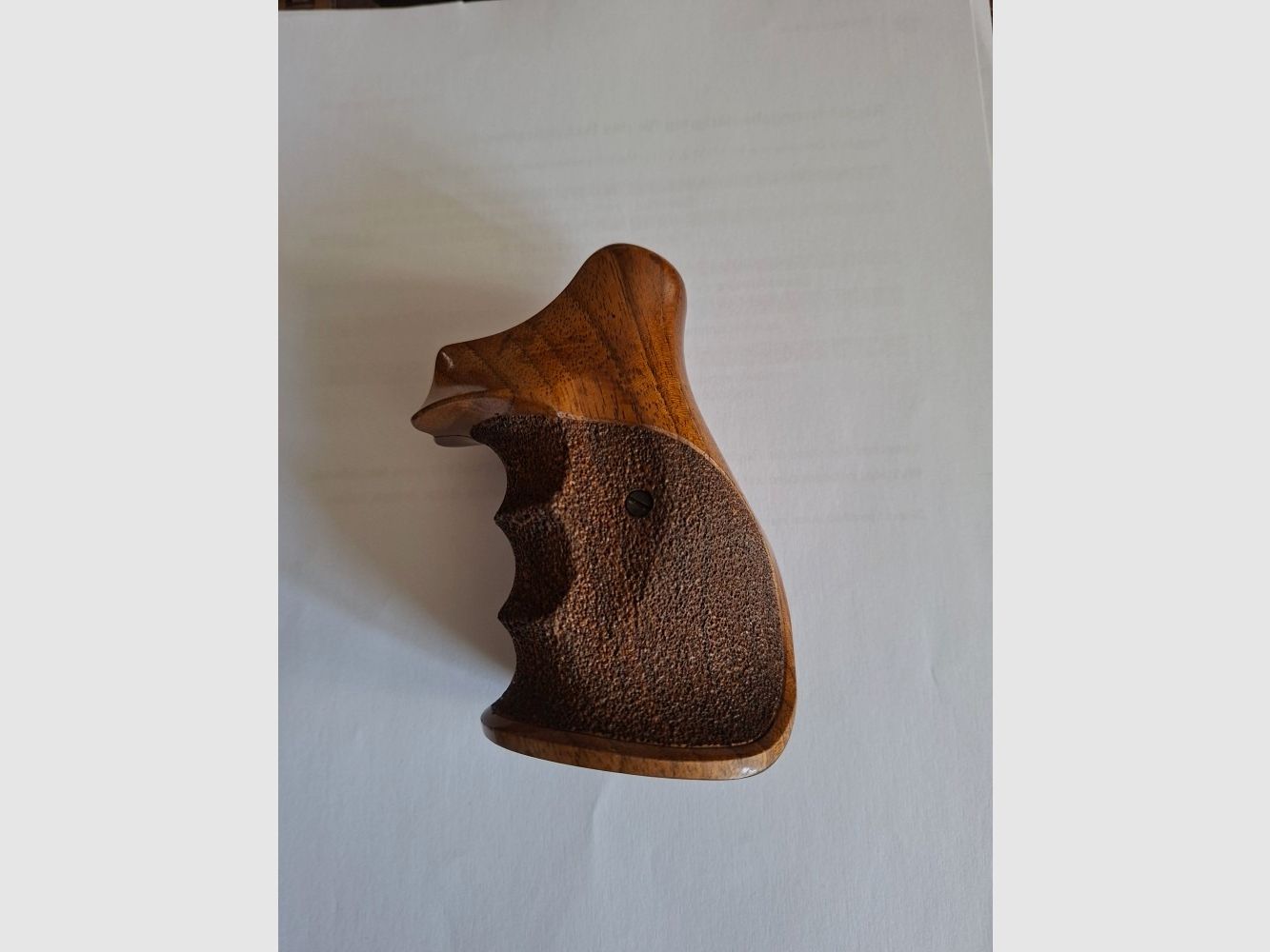 Linkshänder Revolvergriff Fa. Nill für Smith & Wesson K/L-Rahmen Square-Butt
