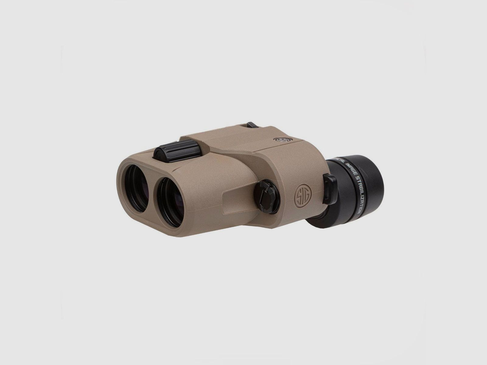 BINOCULAR – SIG SAUER – ZULU6 HDX | 10x30mm | Waterproof | Image Stabilized Binocular | FDE, image 1 of 6