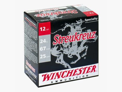 Winchester cruz de tiro .12/67 24g #9 (2,0mm) 25 cartuchos
