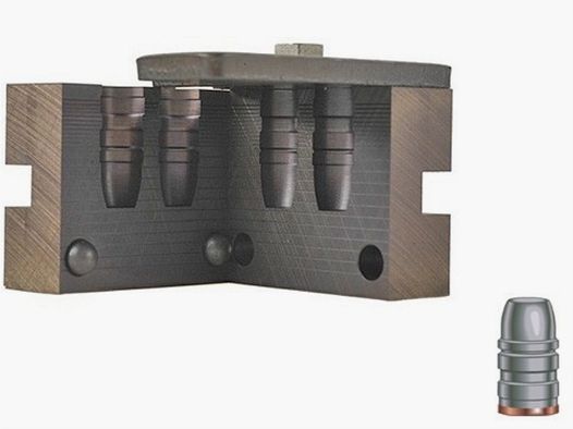 Stampo per fusione doppio RCBS .430 / 10,9 mm 300 gr / 19,4 g 44-300-SWC proiettili semi-wadcutter gas check .430