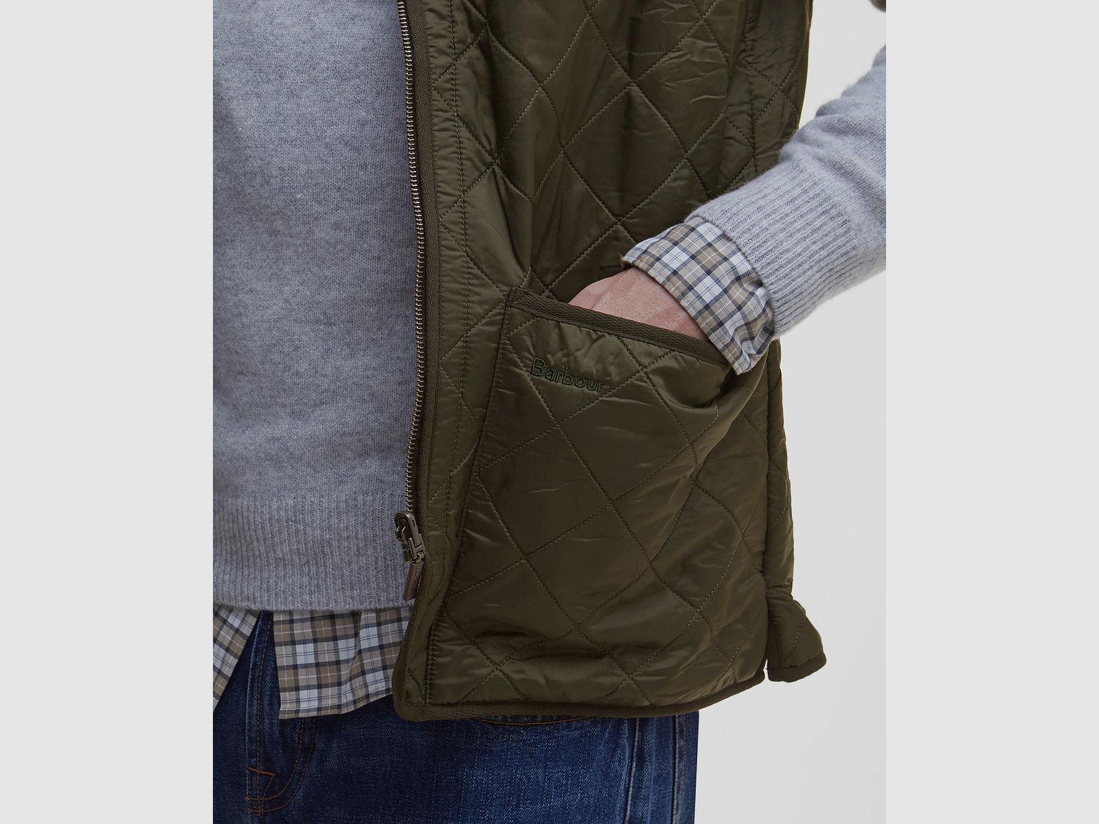 Barbour Wewnętrzna Kamizelka Polar Quilt Zip-In Liner