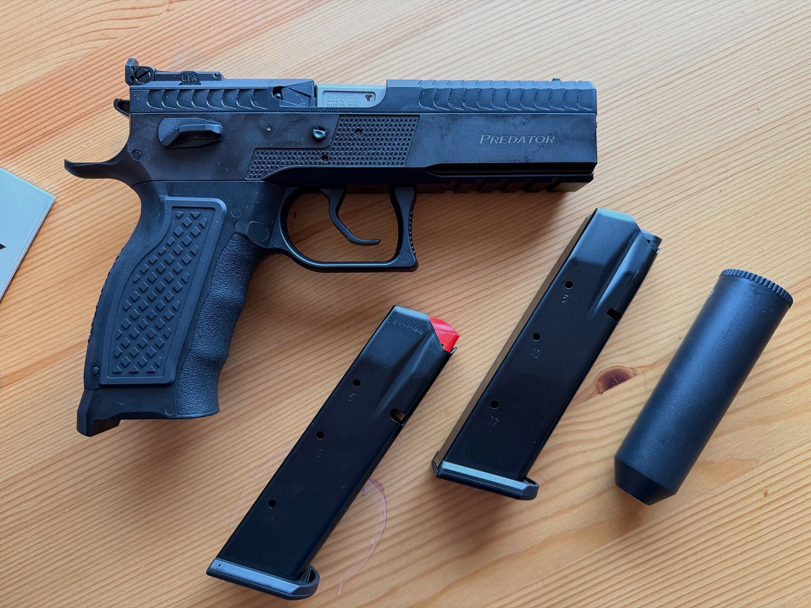 PHX Phoenix Predator SA/DA – like new firearm – 9 mm Luger