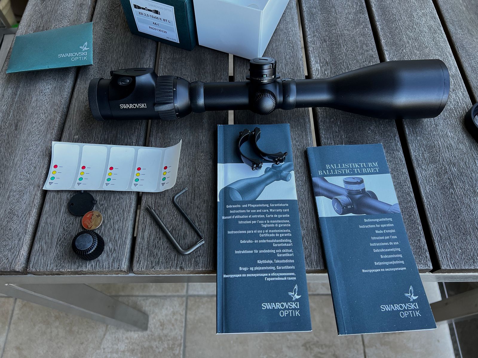 Swarovski Z6I 2,5-15X56 II. BT L 4A-I