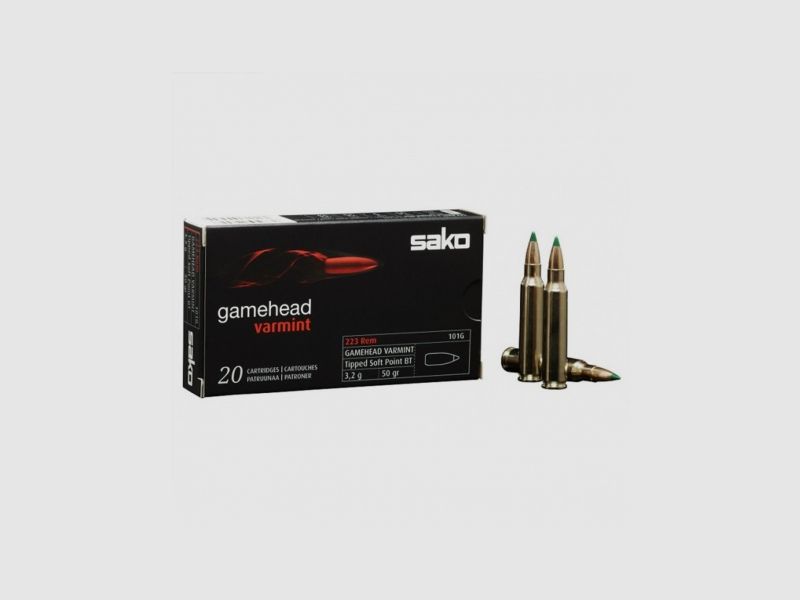 Amunicja SAKO Gamehead Varmint 3.2G 223Rem