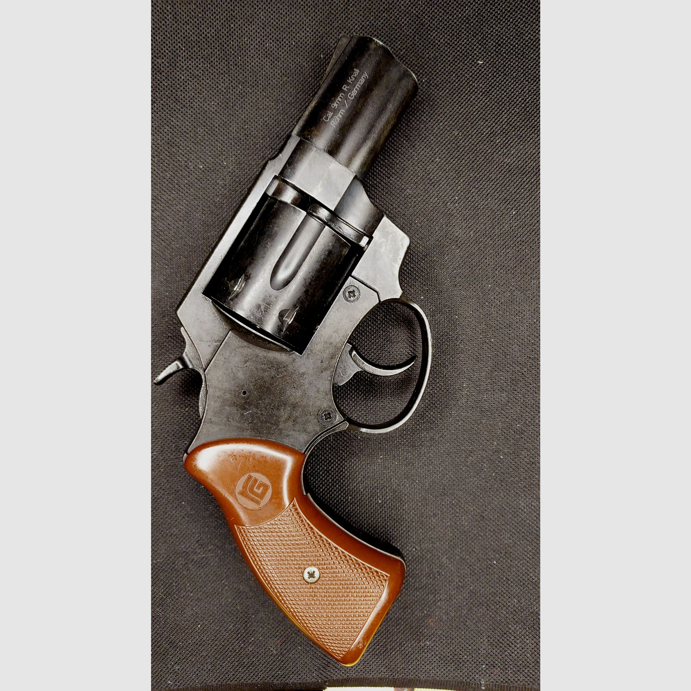 Röhm RG89 N blank-firing revolver blued (PTB 594) RG 89