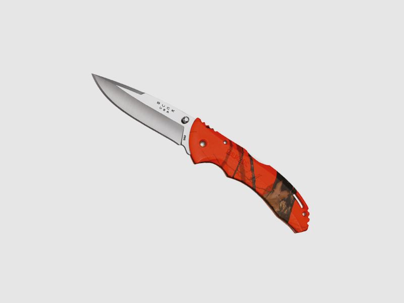 Buck Bantam BHW Orange Camo Mossy Oak Taschenmesser, Bild 1 von 2