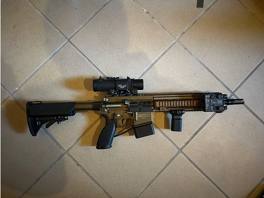 HK 416 GBB + HPA Adapter