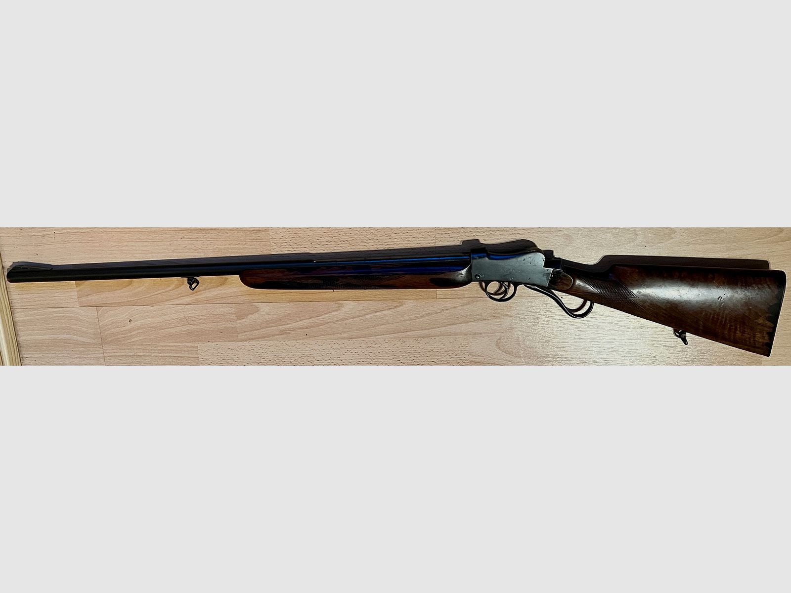 Weihrauch HWZ 21 .22lr geweer., Martini Rolling Block systeem, zeldzaamheid, antiek, (ideaal ook voor Zella Mehlis verzamelaars)