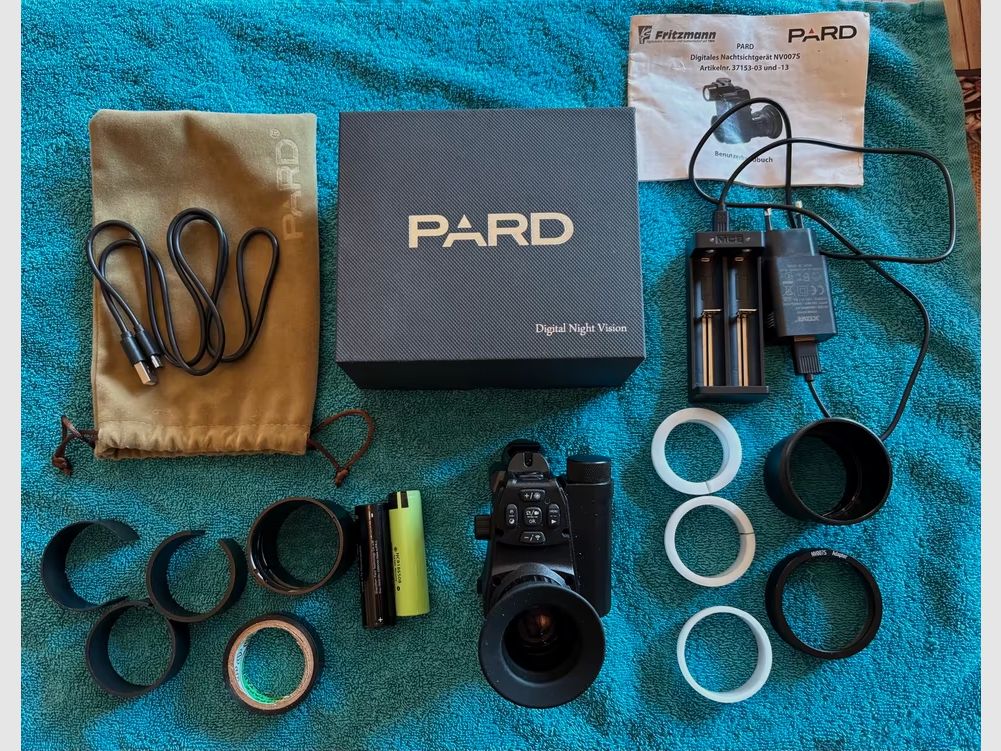 Pard NV007S Top wie neu mit viel Zubehör!