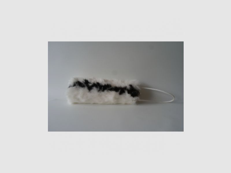 Dummy with rabbit fur