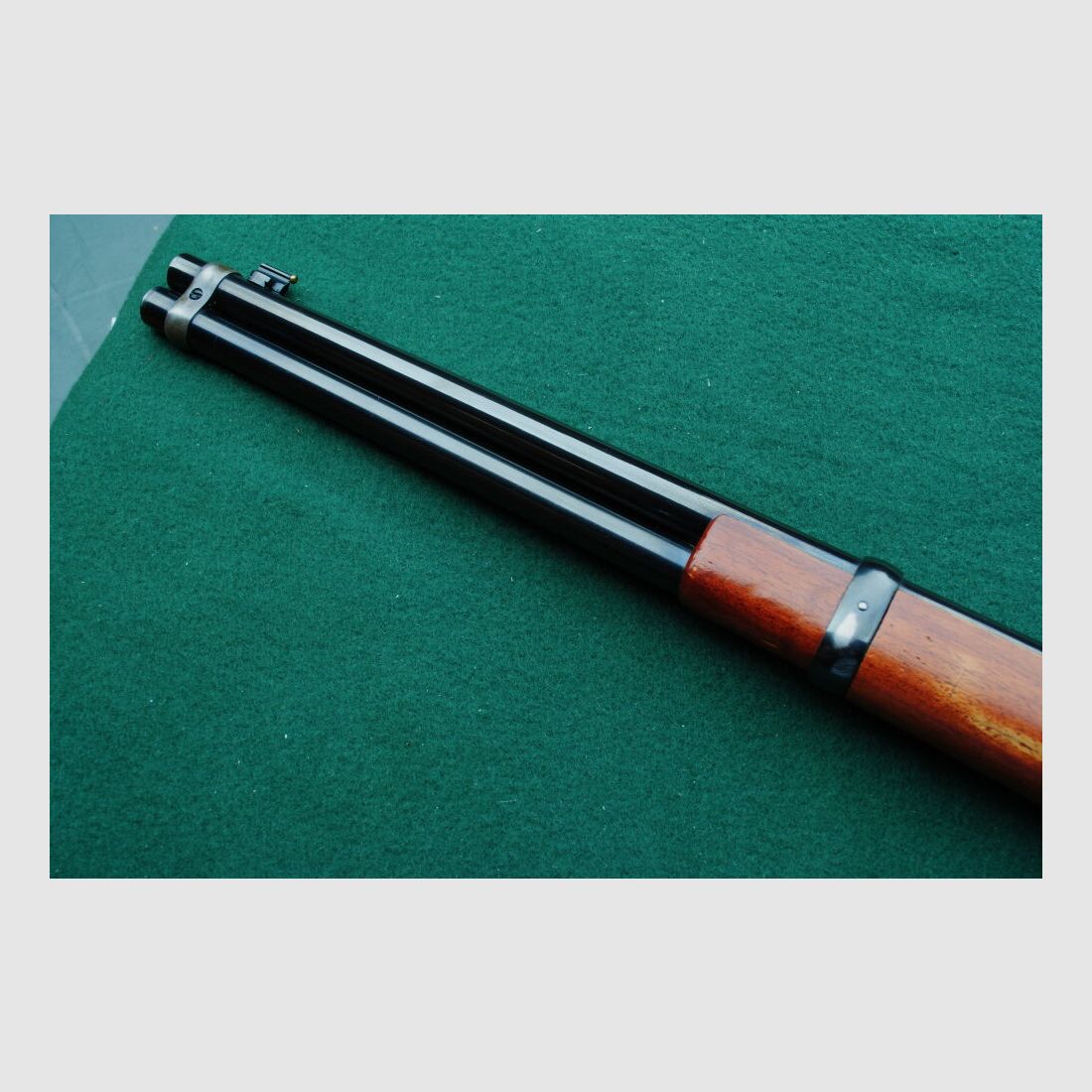 Win. 66 Carbine, Indian Head engraved, completely CAS overhauled