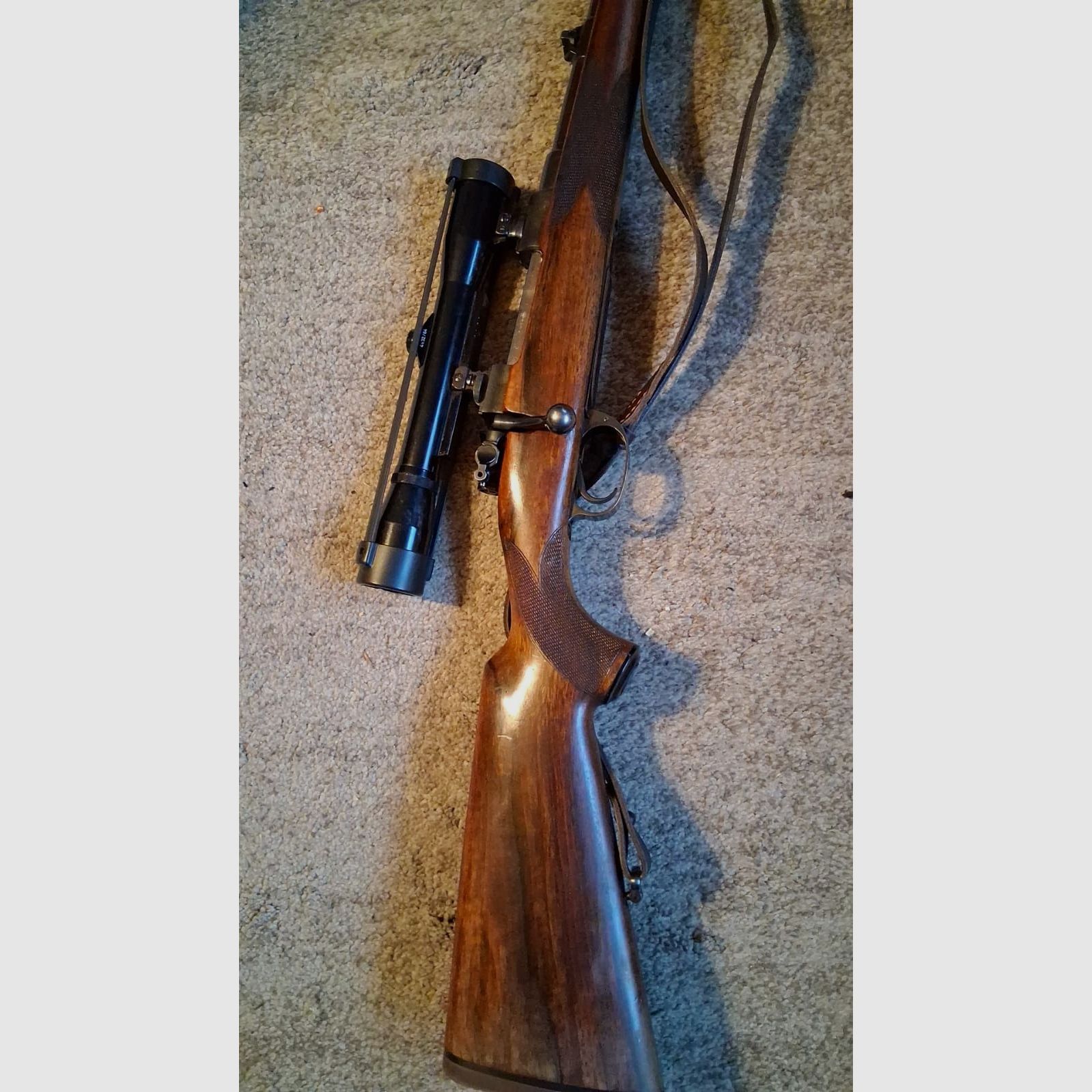 Langwaffe Brünner Repetierbüchse 7x57 mit Zielfernrohr Hubertus 6x40