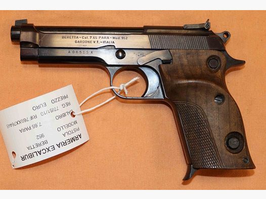 Pistole Beretta Modell 952 Kaliber 7.65 Para
