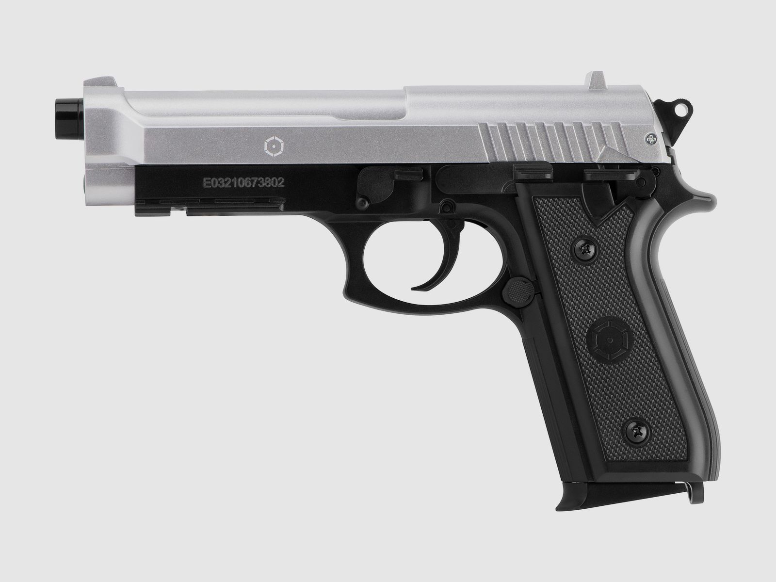 Cybergun PT92 H.P.A. Bicolor 6mm - Airsoft Federdruck < 0,5 Joule