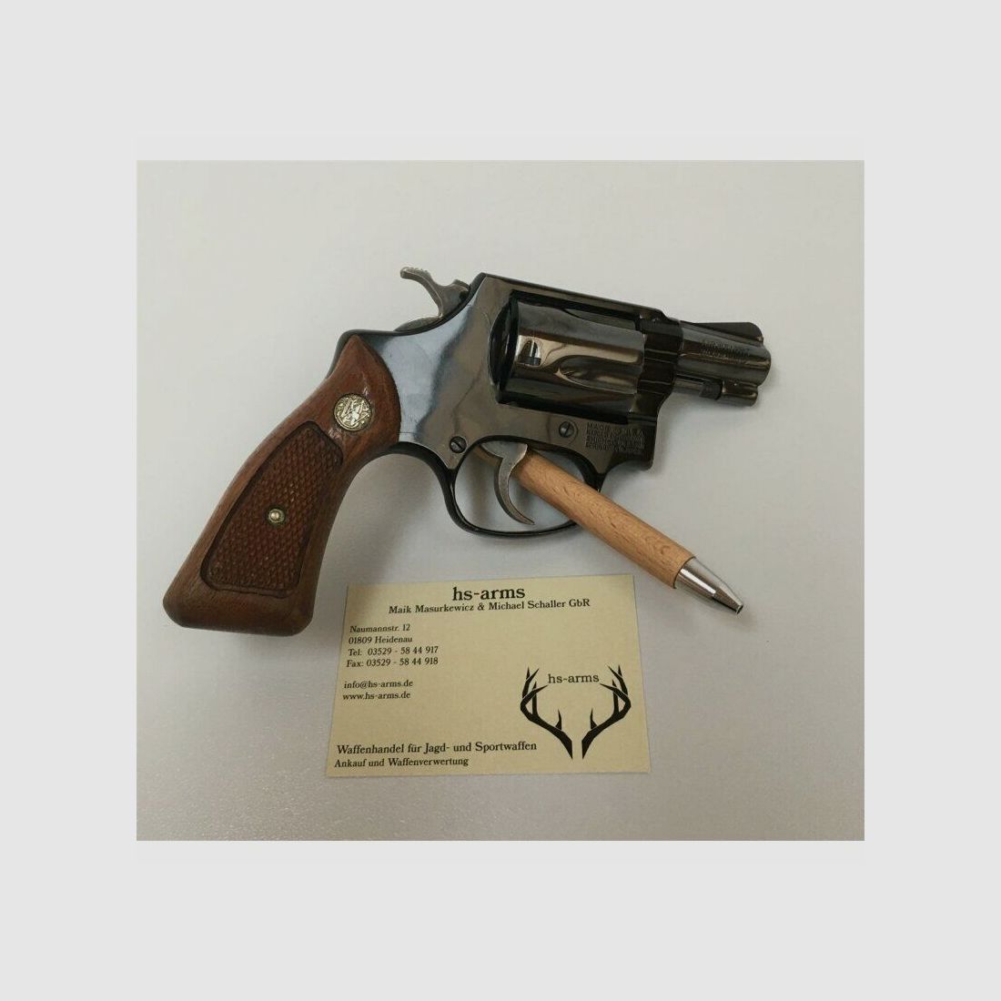 Smith & Wesson Airweight 38. Spec. CTG Model 37