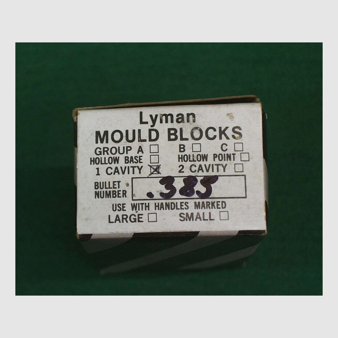 Lyman Molde Kal.385