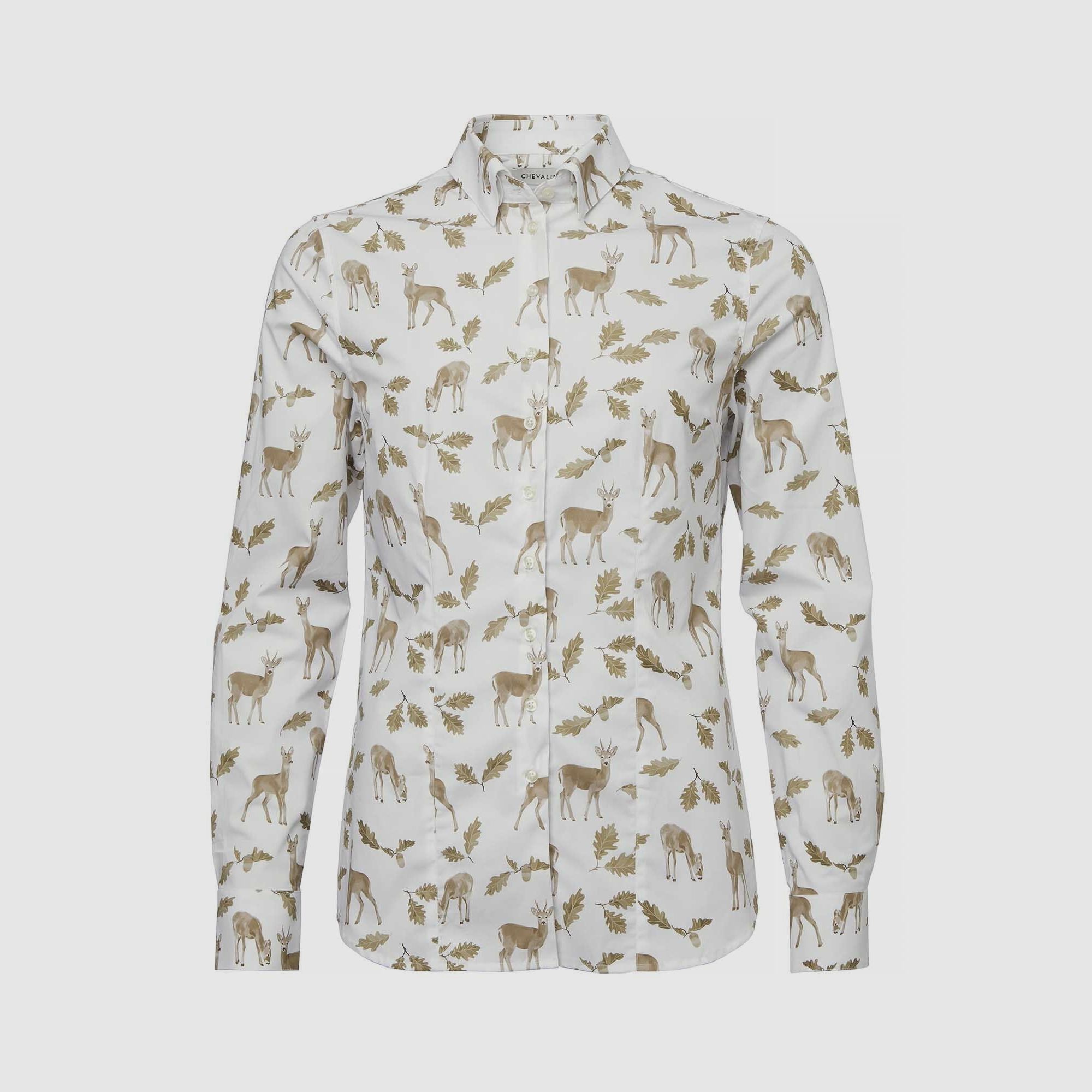 Chevalier Lindsey Contemporary Fit Shirt Oh Deer Brown Kobiety 42W