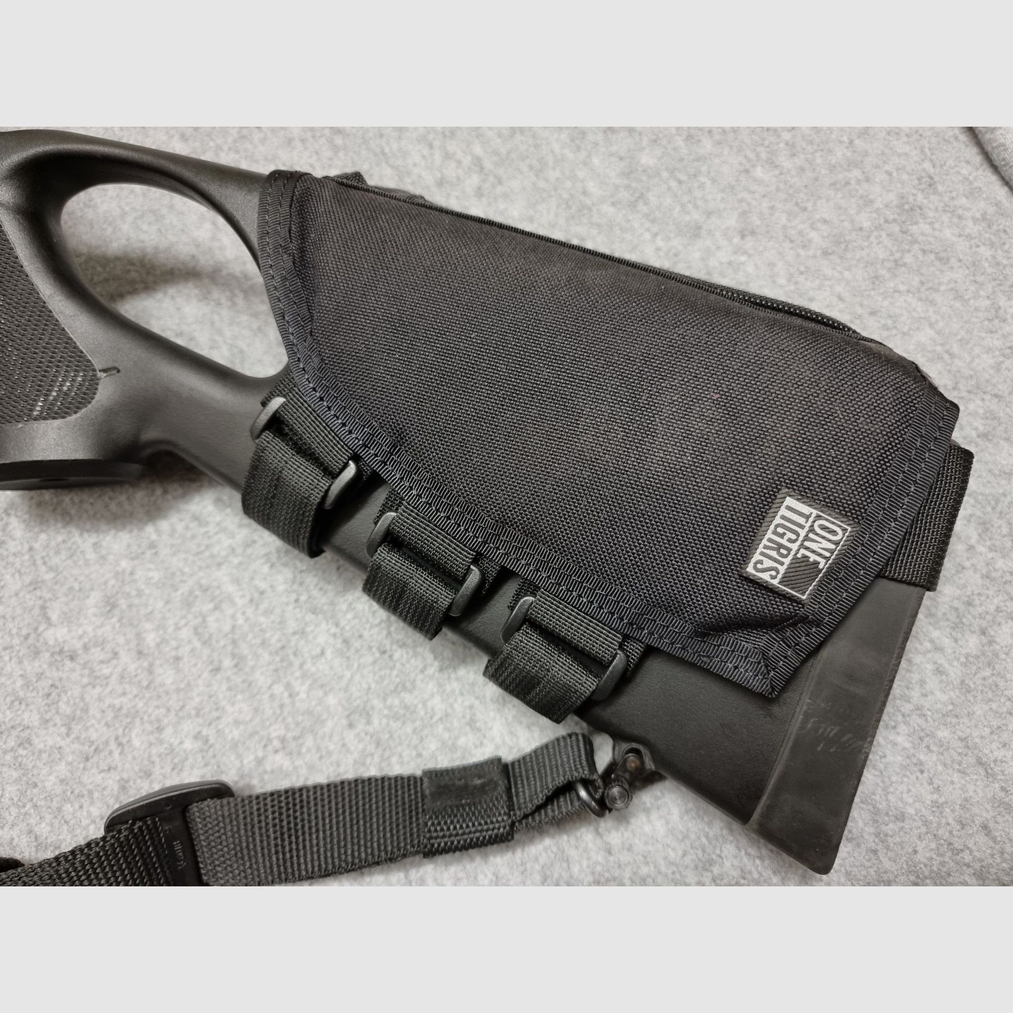 Bergara BA13 Stainless - .308 Winchester - Kipplaufbüchse - mit Stahlschiene, Neoprenriemen und Schafttasche