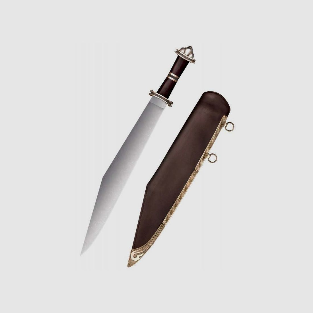 Cold Steel Langsax Schwert aus Damaststahl