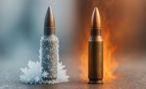 Hitze vs. Kälte: Munition im Temperaturtest