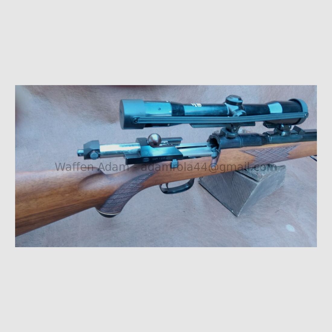 Mauser Kurzsystem Modell 66 S, Zeiss Diavari 1,5-6x36. Reticolo 1