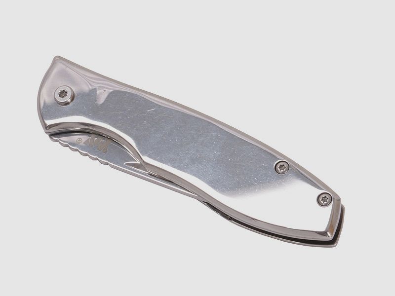 Taschenmesser Silver Spirit Stahl Edelstahl KlingenlĂ¤nge 7 cm chrom optik (P18)