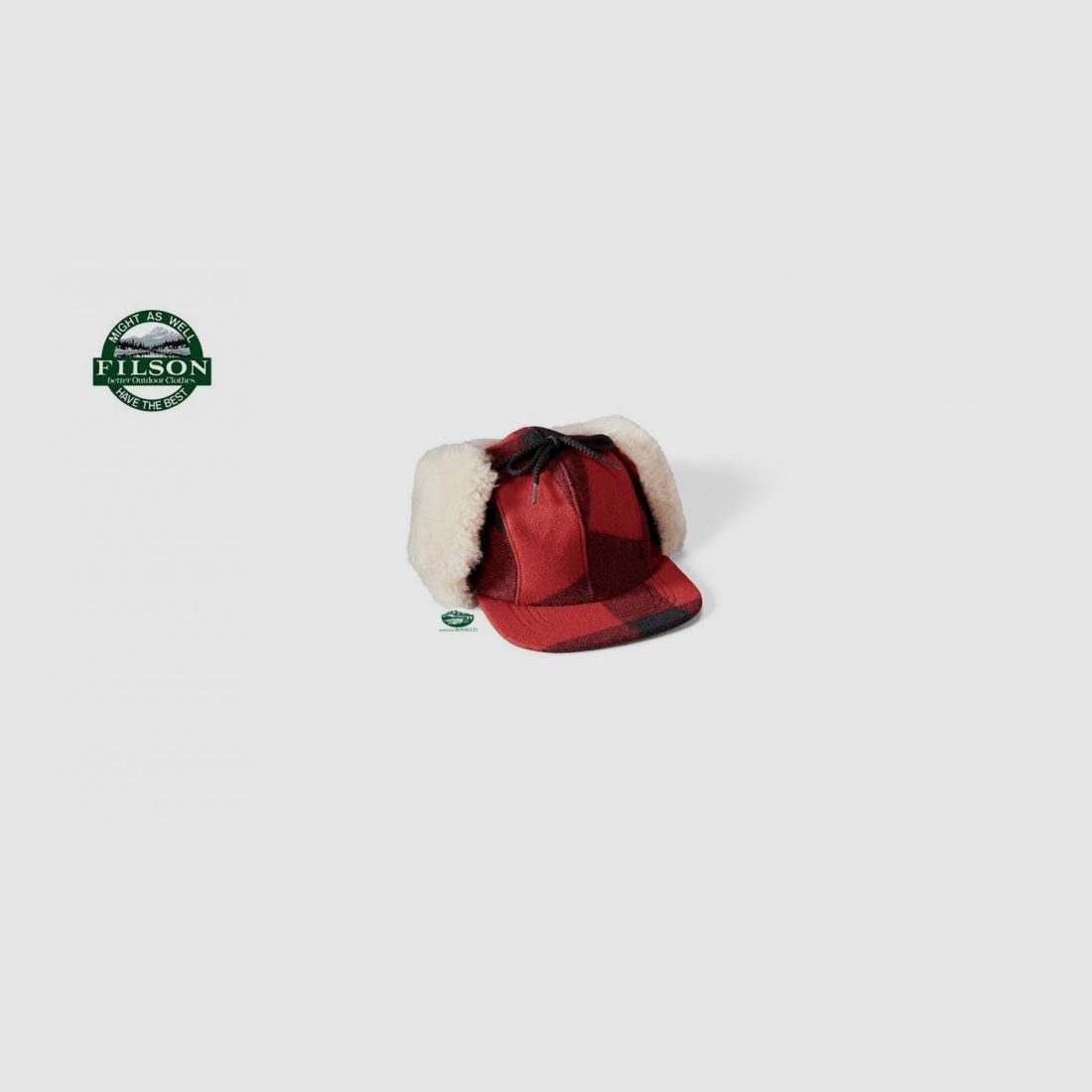 FILSON Mackinaw Hut rot/schwarz 11060041