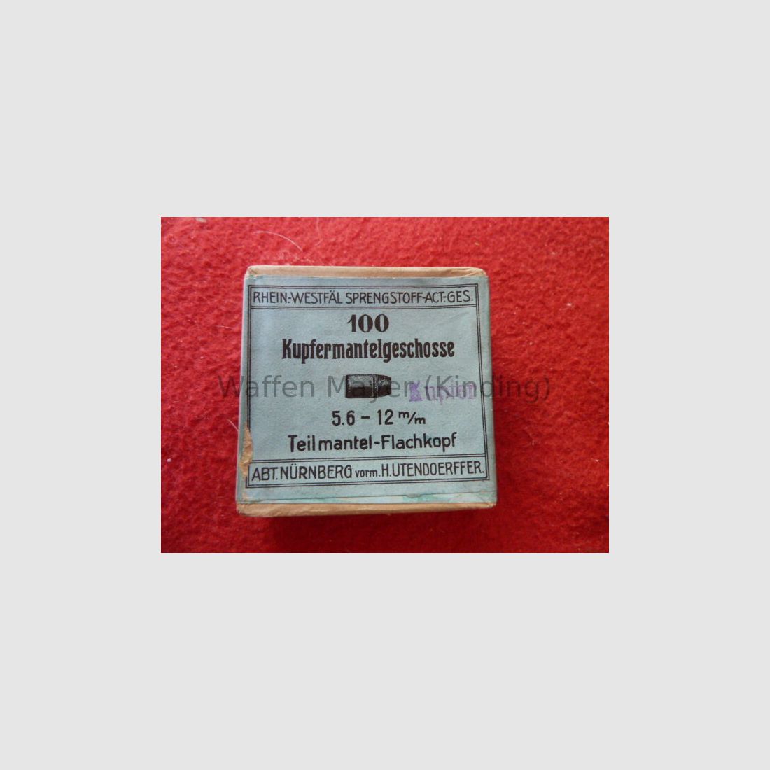 RWS Copper Jacketed Bullets