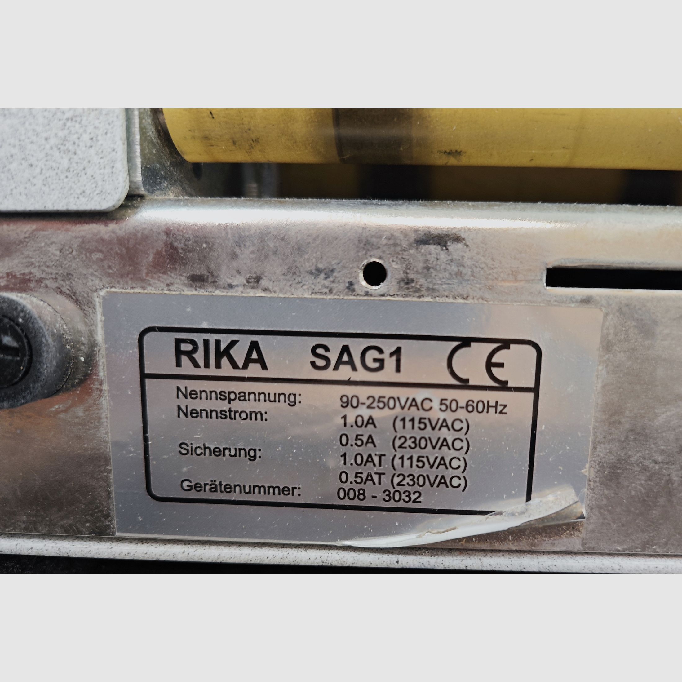 RIKA SAG1 disc output device VHB