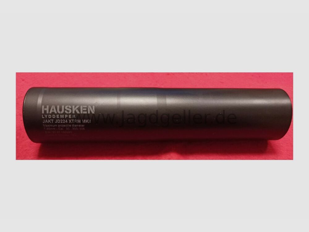 Demper Hausken JD 224 XTRM tot kaliber 30 (ook beschikbaar in andere kalibers