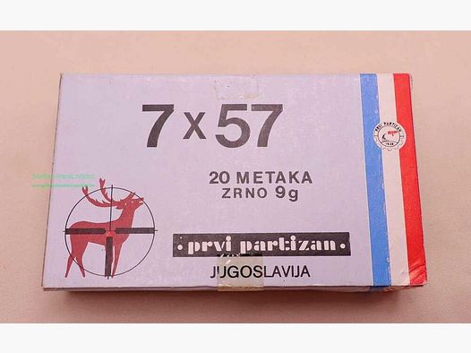 PPU/Prvi Partizan Büchsenpatronen
