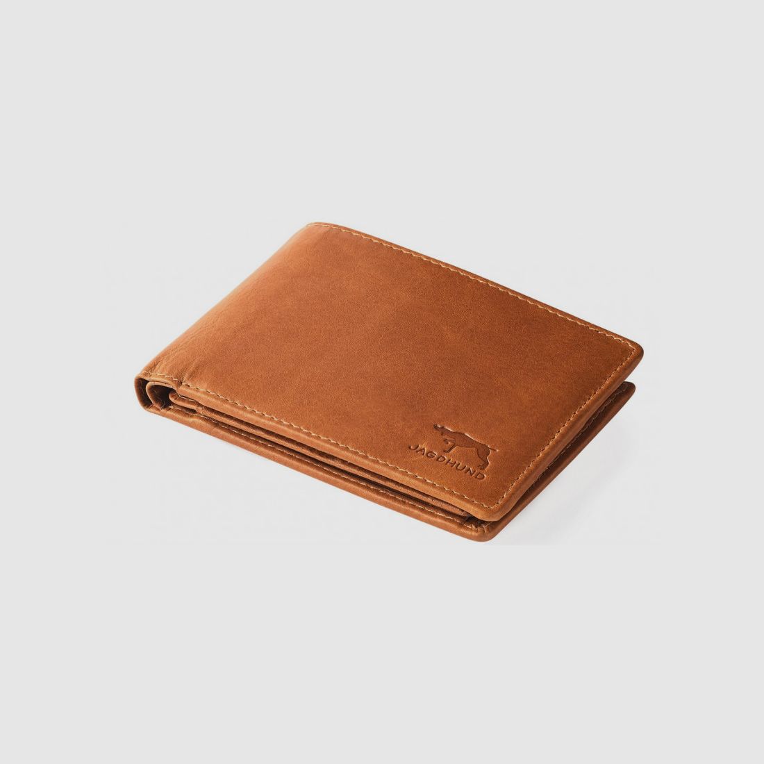 JAGDHUND GELDTASCHE LENNARD COGNAC, Bild 1 von 2