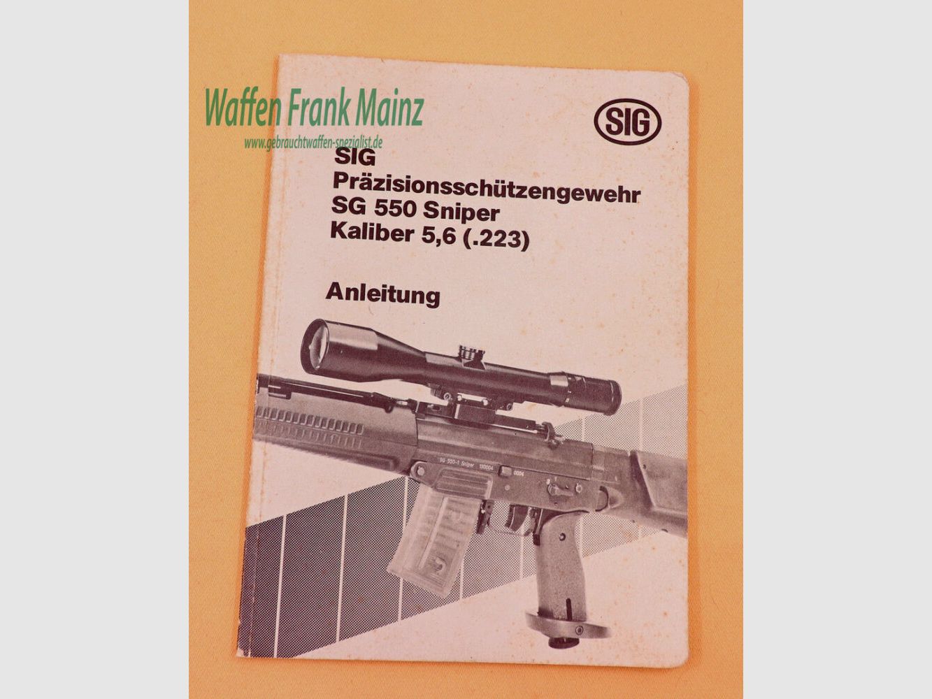 SIG / Schweiz Bedienungsanleitung SG 550