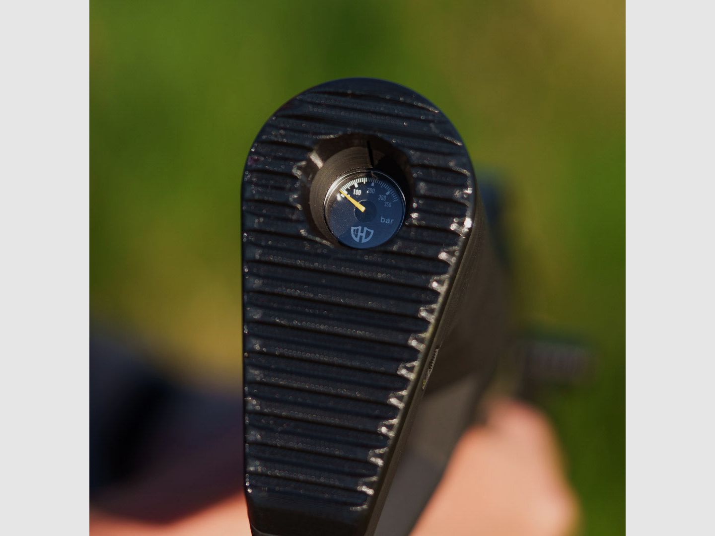 BUNDLE | Shoulder stock + Tank cap incl. manometer | 350 Bar | MEGALODON