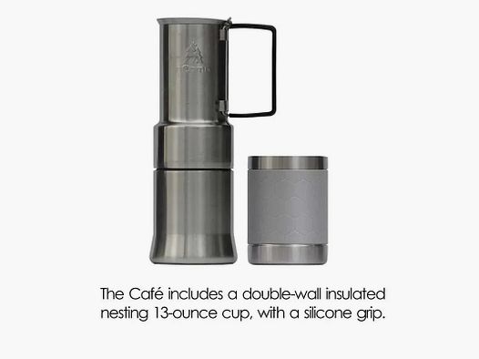 nCamp Kompakte Cafe/Espresso-Kaffeemaschine