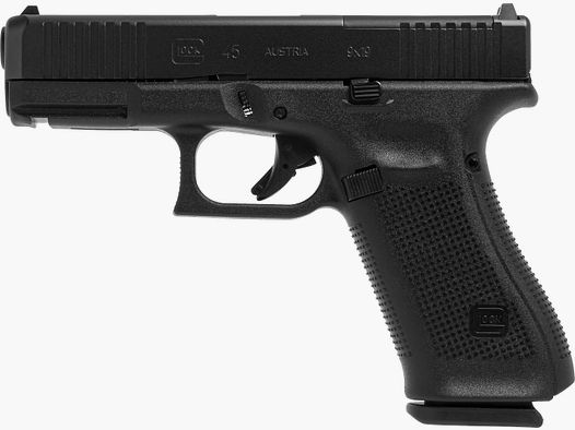 Glock Pistole G45 Gen5 MOS FS 9 mm Luger 4,02″ / 102 mm 17+1, Compact Crossover