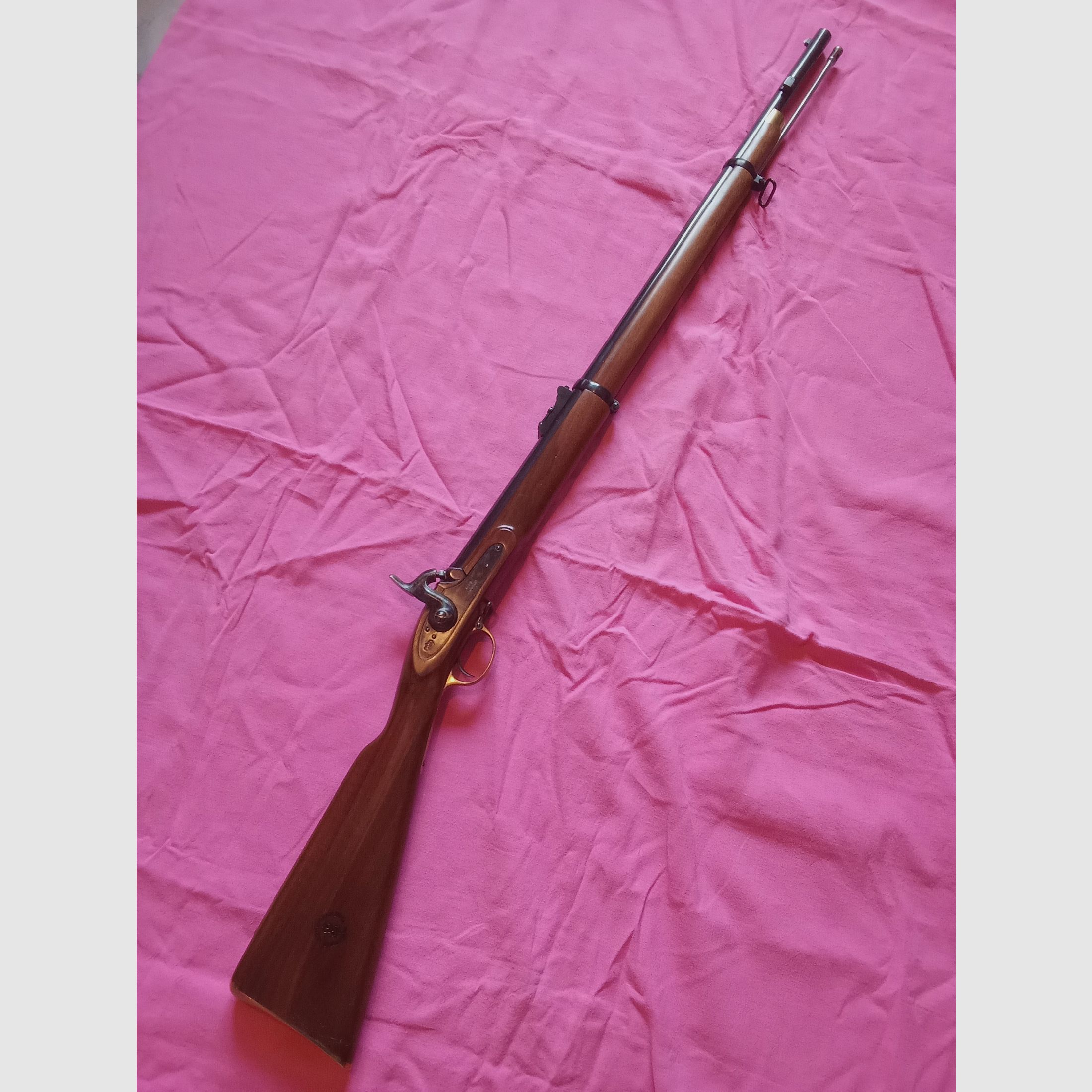 Fusil PEDERSOLI Enfield 2 Bandes Pat 1858 à Percussion Cal 577