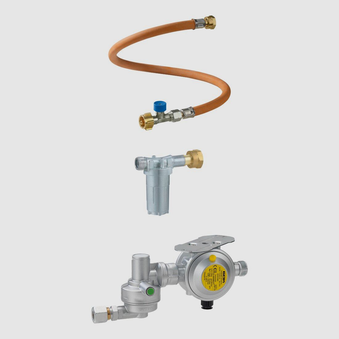 Sicherheits-Gasdruck-Regelanlage Caramatic DriveOne Set, horizontal, Bild 1 von 10