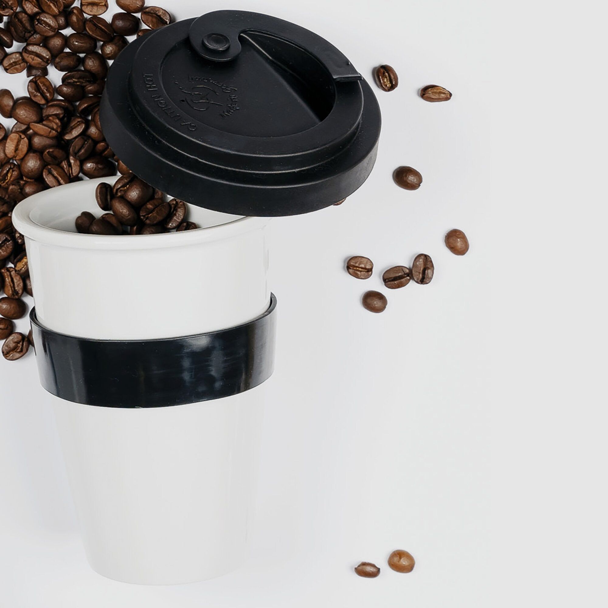 Porcelain Coffee Mug TO-GO-CUP, image 5 of 7