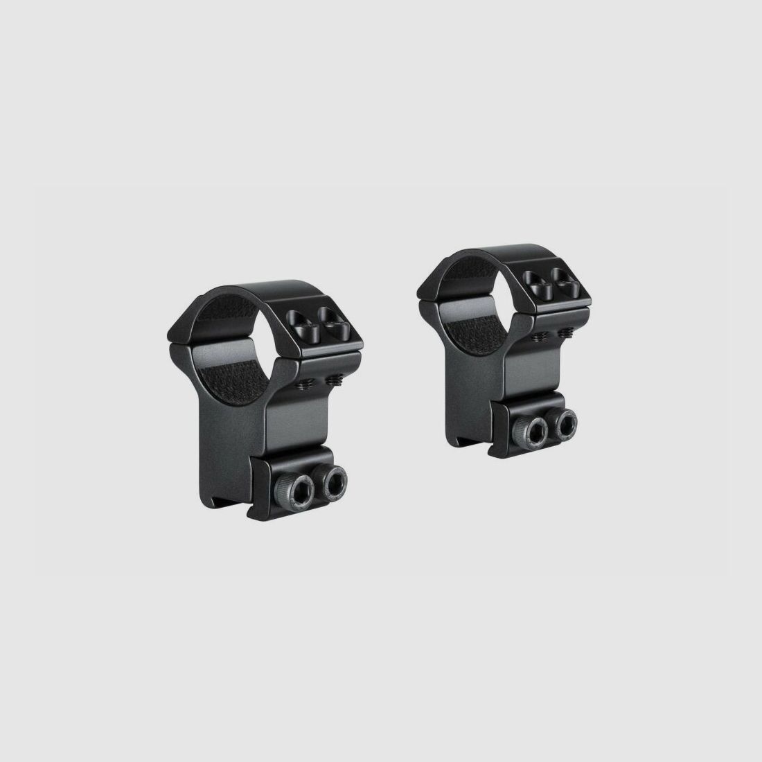 HAWKE Match Ring Mount, 9-11mm Prismenschiene, Tubus: 1" high, Bild 1 von 2