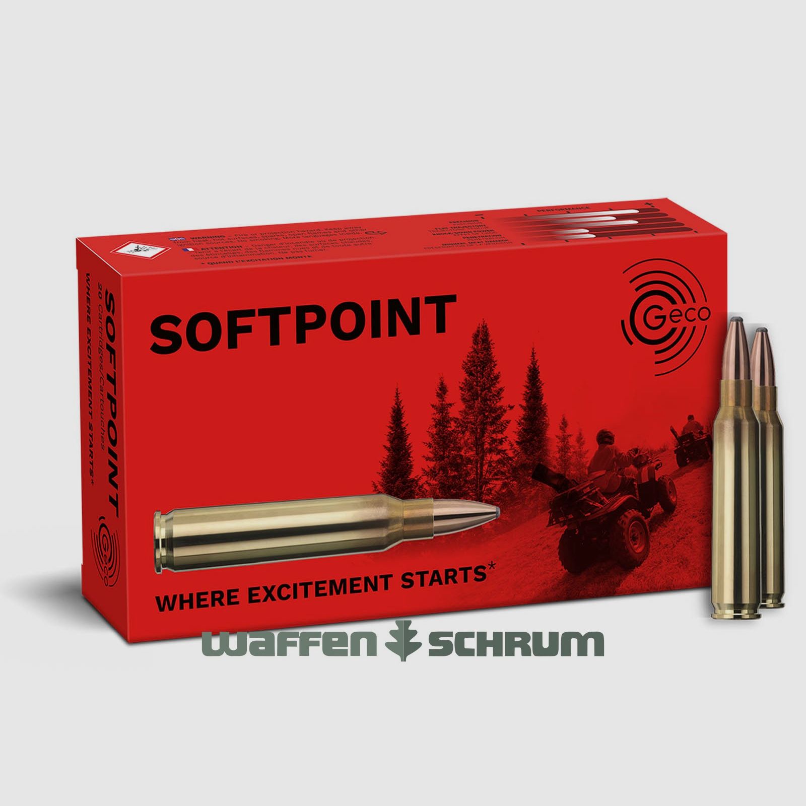 Geco półpłaszcz 3,4g - 53gr .223Rem