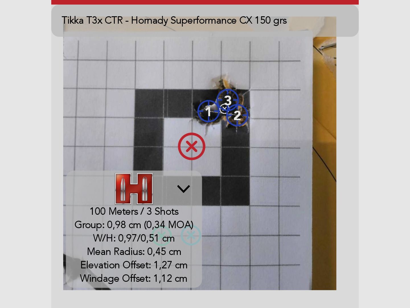 TIKKA T3x CTR .308 Win.