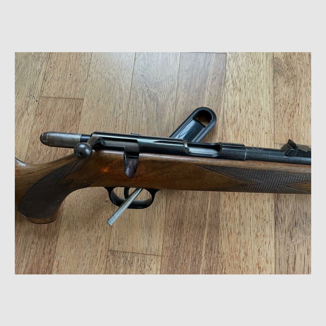 Carabina de repetición de un solo cargador Kriegeskorte, cal. .22lr