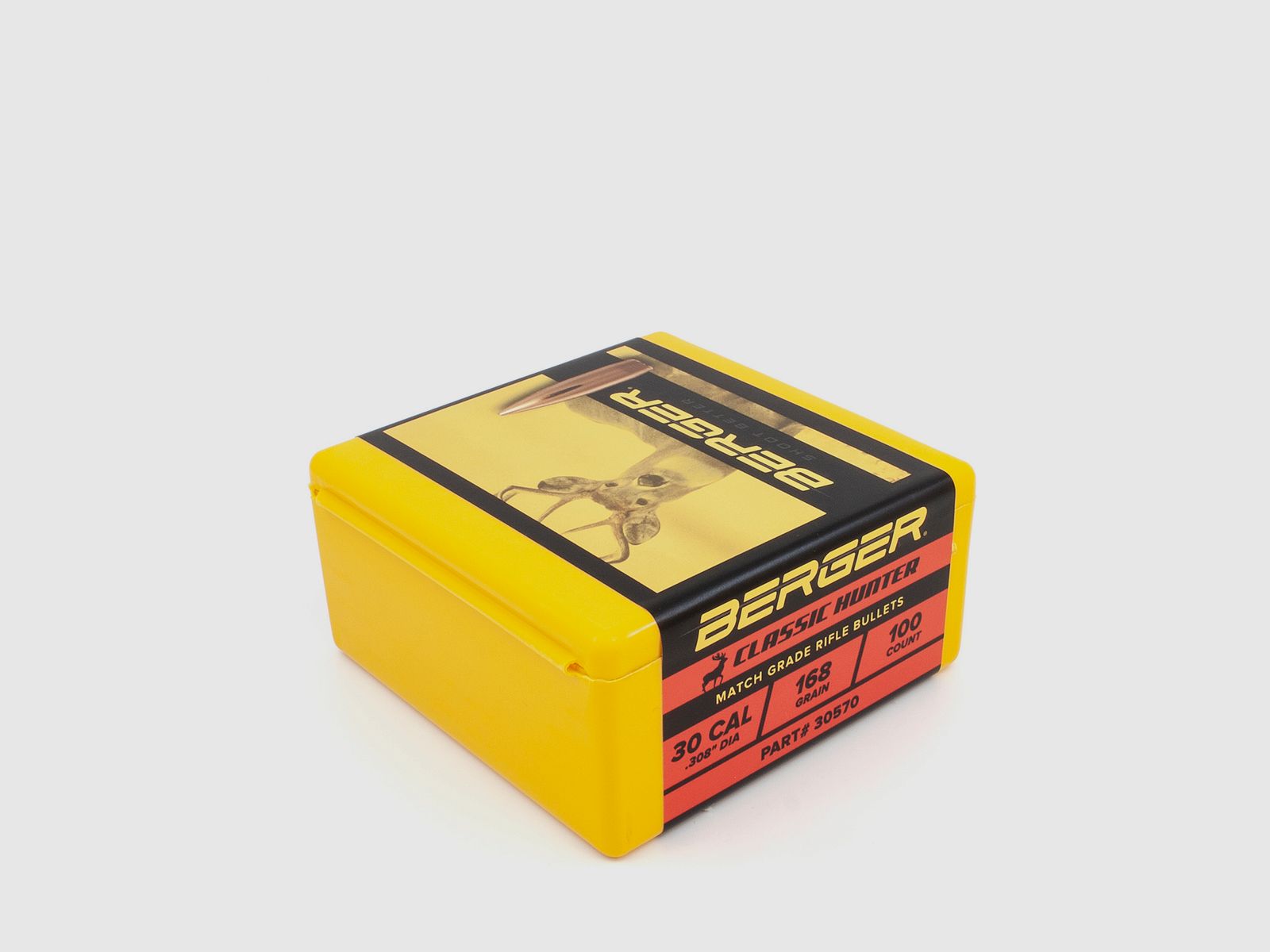 Proiettile Berger .30 Classic Hunter 168GR 100 Pezzi