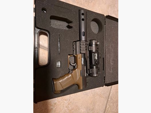 Pistola de aire comprimido CO2 Nighthawk Walther