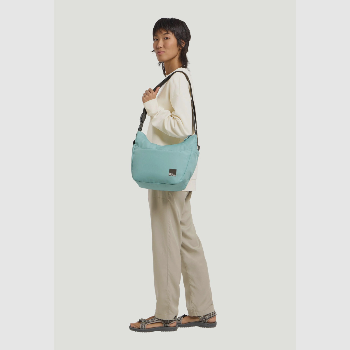 JACK WOLFSKIN Paraiso Umhängetasche Soft jade