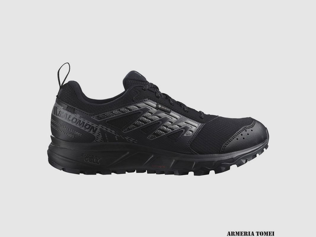 SALOMON – HERREN – WANDERSCHUHE GTX Schwarz / Pewter / Frostgrau, Bild 1 von 6