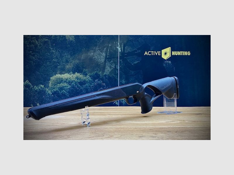 Blaser R8 Ultimate Schäftung / Schwarz-Braun / 17mm Kontur / verstellbare Schaftkappe