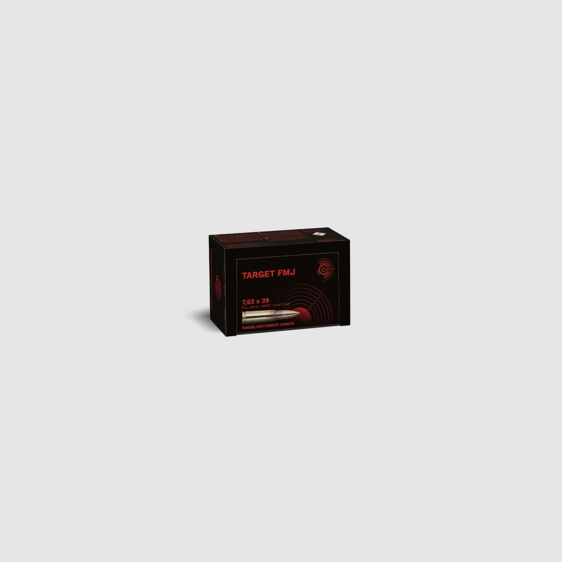 GECO 7,62×39 TARGET FMJ 8,0g/124gr